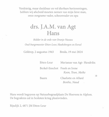 HvA overlijdensbericht 2 