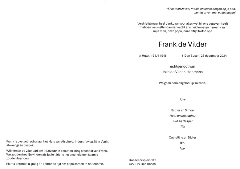 f de vilder 1